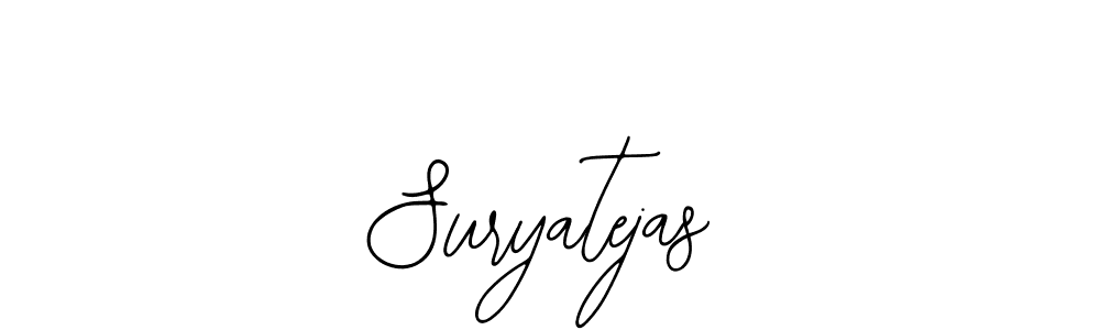 Make a beautiful signature design for name Suryatejas. With this signature (Bearetta-2O07w) style, you can create a handwritten signature for free. Suryatejas signature style 12 images and pictures png