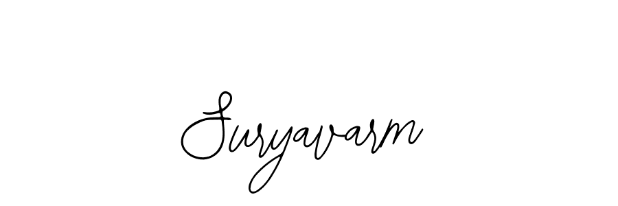 Make a beautiful signature design for name Suryavarm. Use this online signature maker to create a handwritten signature for free. Suryavarm signature style 12 images and pictures png