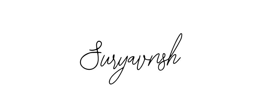 The best way (Bearetta-2O07w) to make a short signature is to pick only two or three words in your name. The name Suryavnsh include a total of six letters. For converting this name. Suryavnsh signature style 12 images and pictures png