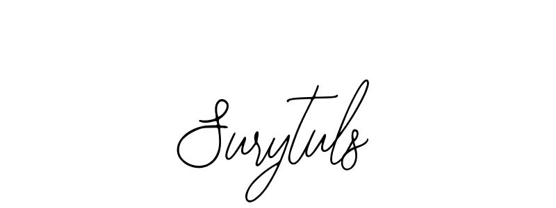 How to make Surytuls signature? Bearetta-2O07w is a professional autograph style. Create handwritten signature for Surytuls name. Surytuls signature style 12 images and pictures png