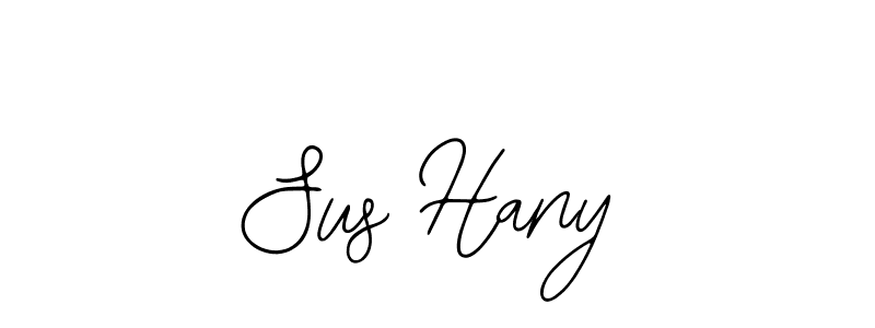 Bearetta-2O07w is a professional signature style that is perfect for those who want to add a touch of class to their signature. It is also a great choice for those who want to make their signature more unique. Get Sus Hany name to fancy signature for free. Sus Hany signature style 12 images and pictures png