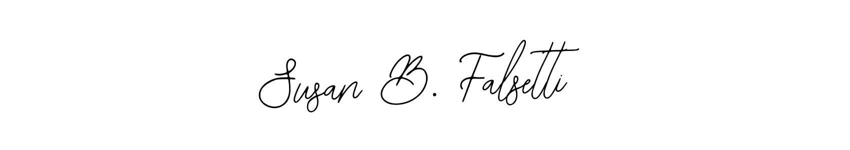 Create a beautiful signature design for name Susan B. Falsetti. With this signature (Bearetta-2O07w) fonts, you can make a handwritten signature for free. Susan B. Falsetti signature style 12 images and pictures png