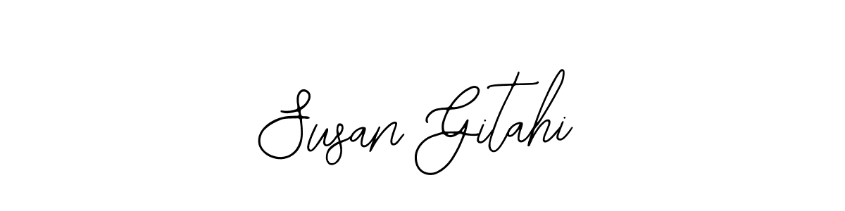 Also You can easily find your signature by using the search form. We will create Susan Gitahi name handwritten signature images for you free of cost using Bearetta-2O07w sign style. Susan Gitahi signature style 12 images and pictures png