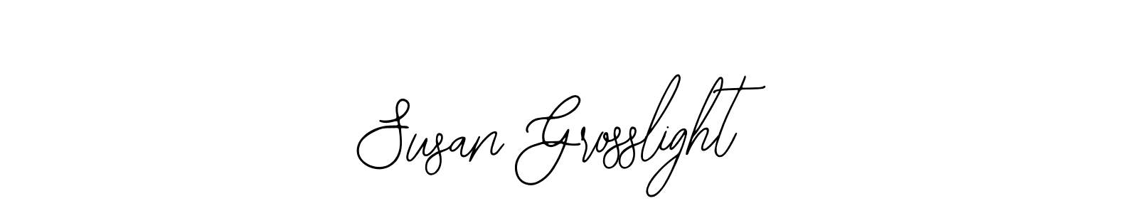 The best way (Bearetta-2O07w) to make a short signature is to pick only two or three words in your name. The name Susan Grosslight include a total of six letters. For converting this name. Susan Grosslight signature style 12 images and pictures png