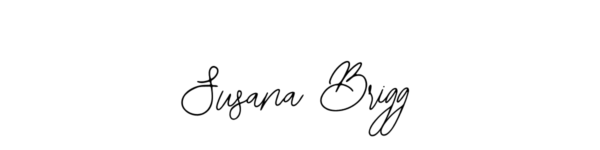 How to make Susana Brigg name signature. Use Bearetta-2O07w style for creating short signs online. This is the latest handwritten sign. Susana Brigg signature style 12 images and pictures png