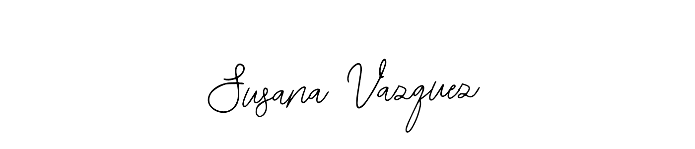 The best way (Bearetta-2O07w) to make a short signature is to pick only two or three words in your name. The name Susana Vazquez include a total of six letters. For converting this name. Susana Vazquez signature style 12 images and pictures png