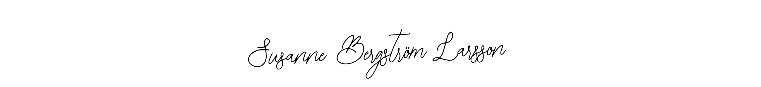 Susanne Bergström Larsson stylish signature style. Best Handwritten Sign (Bearetta-2O07w) for my name. Handwritten Signature Collection Ideas for my name Susanne Bergström Larsson. Susanne Bergström Larsson signature style 12 images and pictures png