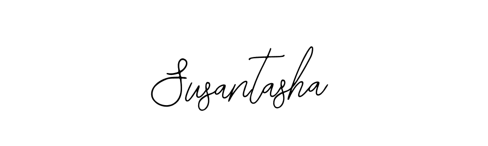 Use a signature maker to create a handwritten signature online. With this signature software, you can design (Bearetta-2O07w) your own signature for name Susantasha. Susantasha signature style 12 images and pictures png