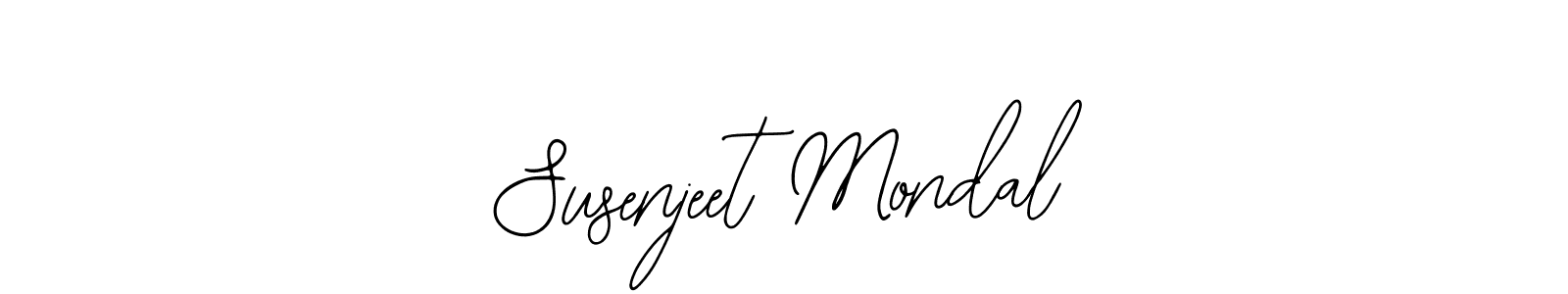 Create a beautiful signature design for name Susenjeet Mondal. With this signature (Bearetta-2O07w) fonts, you can make a handwritten signature for free. Susenjeet Mondal signature style 12 images and pictures png