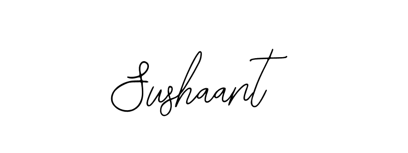 How to make Sushaant name signature. Use Bearetta-2O07w style for creating short signs online. This is the latest handwritten sign. Sushaant signature style 12 images and pictures png