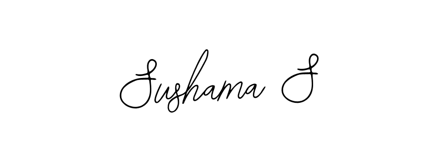 How to Draw Sushama S signature style? Bearetta-2O07w is a latest design signature styles for name Sushama S. Sushama S signature style 12 images and pictures png