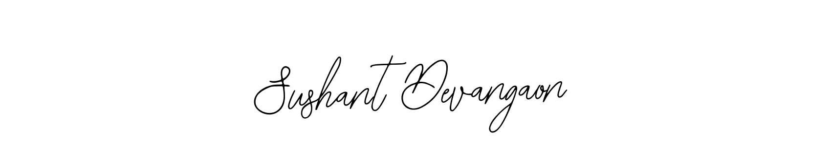 Similarly Bearetta-2O07w is the best handwritten signature design. Signature creator online .You can use it as an online autograph creator for name Sushant Devangaon. Sushant Devangaon signature style 12 images and pictures png