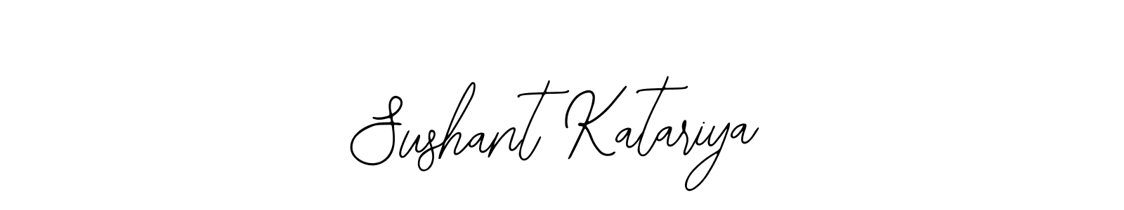 How to make Sushant Katariya signature? Bearetta-2O07w is a professional autograph style. Create handwritten signature for Sushant Katariya name. Sushant Katariya signature style 12 images and pictures png