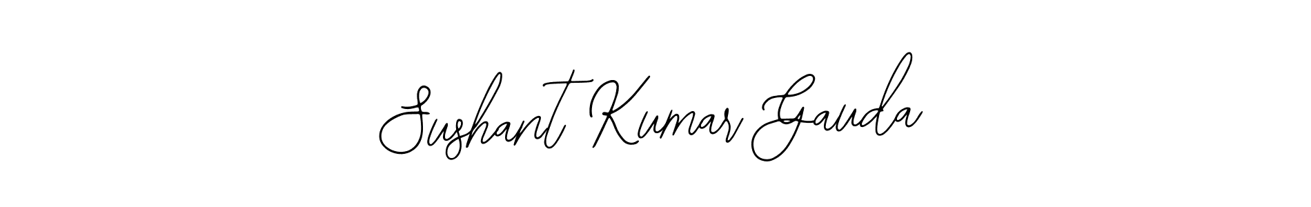 Create a beautiful signature design for name Sushant Kumar Gauda. With this signature (Bearetta-2O07w) fonts, you can make a handwritten signature for free. Sushant Kumar Gauda signature style 12 images and pictures png