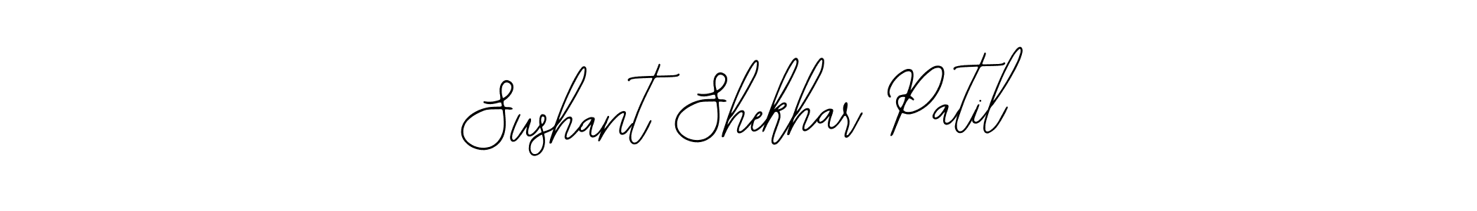 Design your own signature with our free online signature maker. With this signature software, you can create a handwritten (Bearetta-2O07w) signature for name Sushant Shekhar Patil. Sushant Shekhar Patil signature style 12 images and pictures png