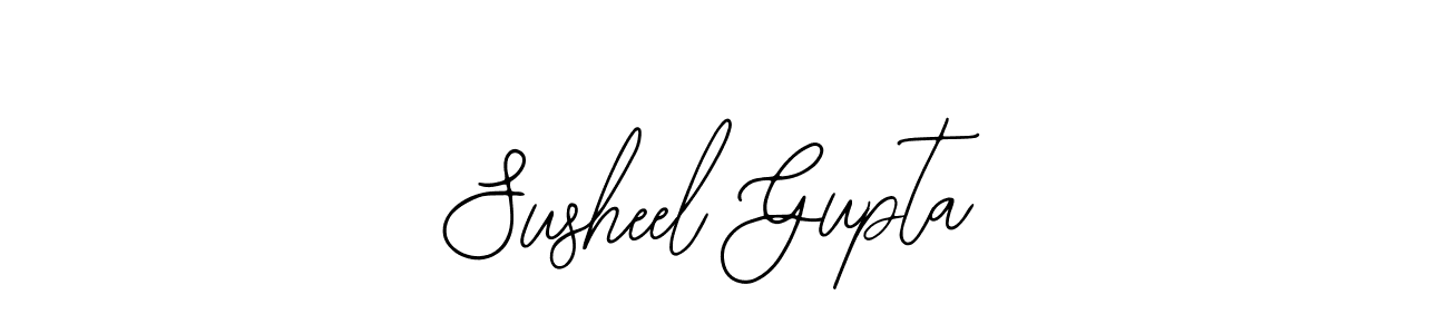 Design your own signature with our free online signature maker. With this signature software, you can create a handwritten (Bearetta-2O07w) signature for name Susheel Gupta. Susheel Gupta signature style 12 images and pictures png