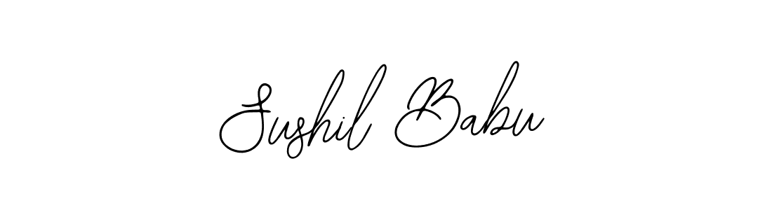 How to make Sushil Babu signature? Bearetta-2O07w is a professional autograph style. Create handwritten signature for Sushil Babu name. Sushil Babu signature style 12 images and pictures png