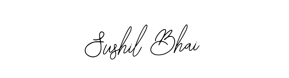 Make a beautiful signature design for name Sushil Bhai. Use this online signature maker to create a handwritten signature for free. Sushil Bhai signature style 12 images and pictures png