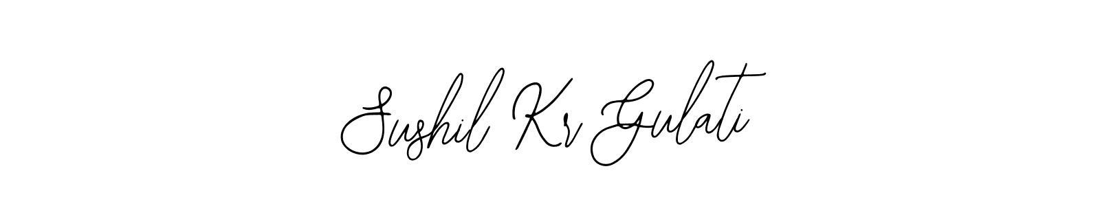 if you are searching for the best signature style for your name Sushil Kr Gulati. so please give up your signature search. here we have designed multiple signature styles  using Bearetta-2O07w. Sushil Kr Gulati signature style 12 images and pictures png