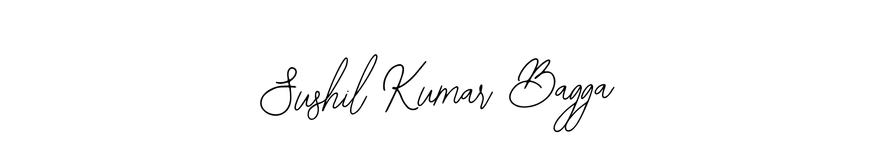 Create a beautiful signature design for name Sushil Kumar Bagga. With this signature (Bearetta-2O07w) fonts, you can make a handwritten signature for free. Sushil Kumar Bagga signature style 12 images and pictures png