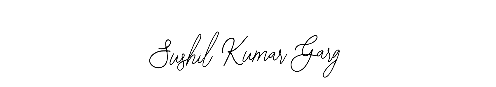 How to make Sushil Kumar Garg signature? Bearetta-2O07w is a professional autograph style. Create handwritten signature for Sushil Kumar Garg name. Sushil Kumar Garg signature style 12 images and pictures png