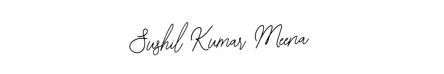 See photos of Sushil Kumar Meena official signature by Spectra . Check more albums & portfolios. Read reviews & check more about Bearetta-2O07w font. Sushil Kumar Meena signature style 12 images and pictures png