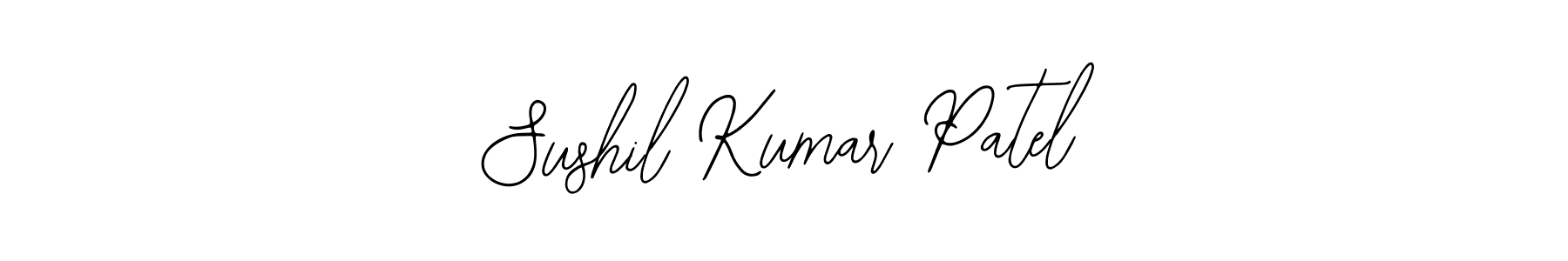 How to make Sushil Kumar Patel name signature. Use Bearetta-2O07w style for creating short signs online. This is the latest handwritten sign. Sushil Kumar Patel signature style 12 images and pictures png