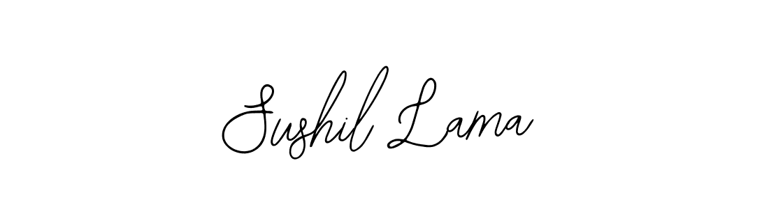 Make a beautiful signature design for name Sushil Lama. With this signature (Bearetta-2O07w) style, you can create a handwritten signature for free. Sushil Lama signature style 12 images and pictures png