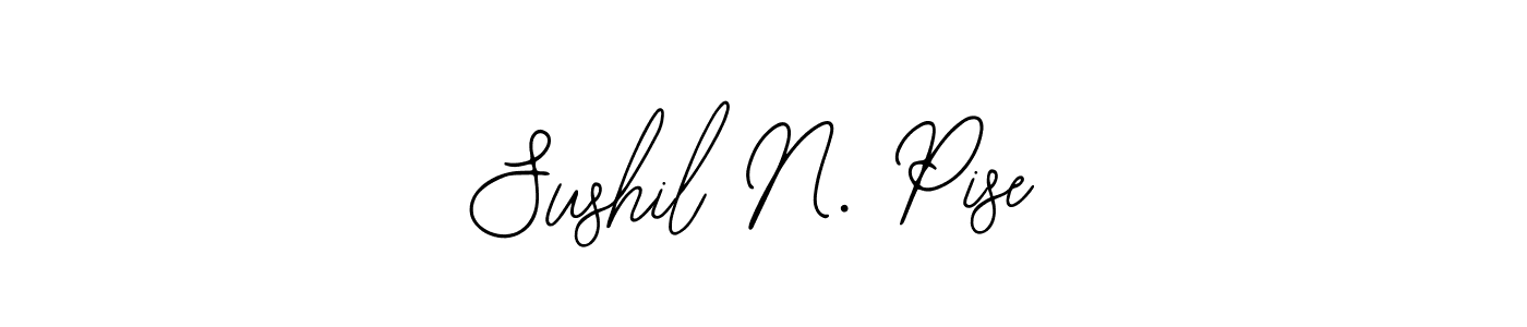 Similarly Bearetta-2O07w is the best handwritten signature design. Signature creator online .You can use it as an online autograph creator for name Sushil N. Pise. Sushil N. Pise signature style 12 images and pictures png