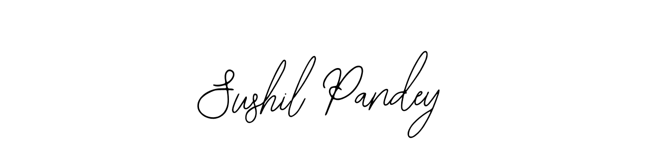 Make a short Sushil Pandey signature style. Manage your documents anywhere anytime using Bearetta-2O07w. Create and add eSignatures, submit forms, share and send files easily. Sushil Pandey signature style 12 images and pictures png
