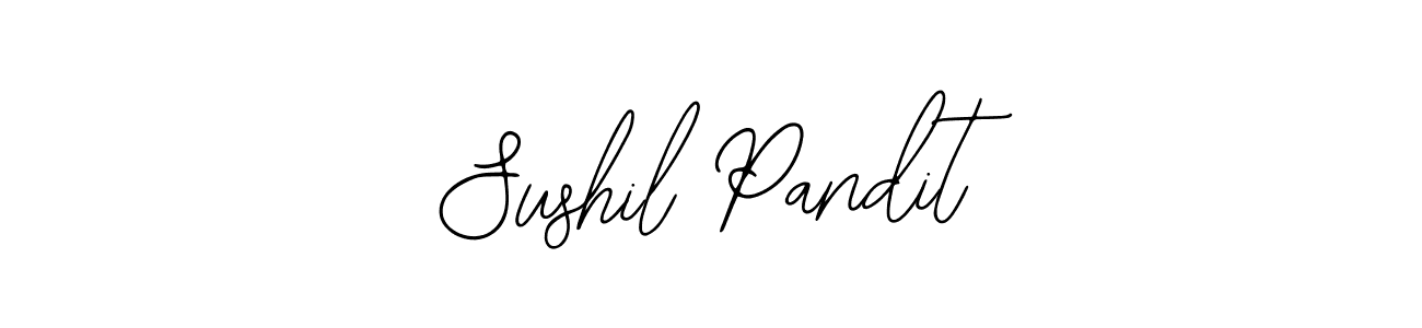 It looks lik you need a new signature style for name Sushil Pandit. Design unique handwritten (Bearetta-2O07w) signature with our free signature maker in just a few clicks. Sushil Pandit signature style 12 images and pictures png