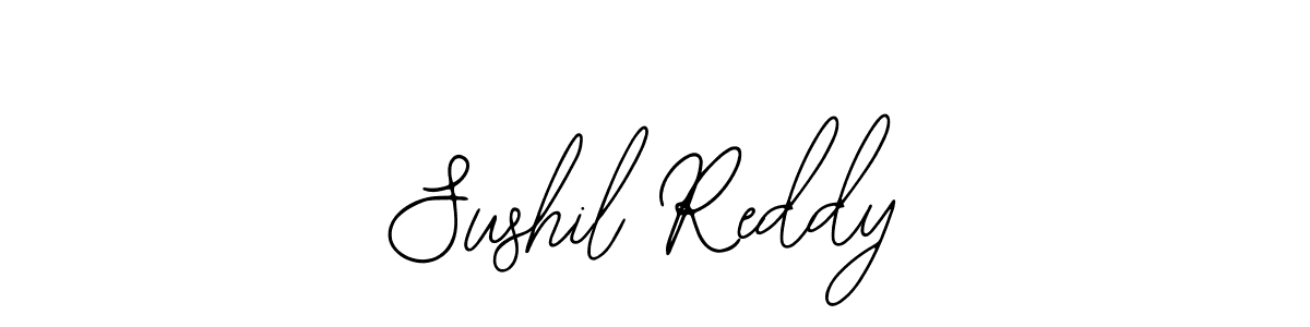 Make a beautiful signature design for name Sushil Reddy. With this signature (Bearetta-2O07w) style, you can create a handwritten signature for free. Sushil Reddy signature style 12 images and pictures png