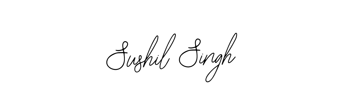 Make a beautiful signature design for name Sushil Singh. With this signature (Bearetta-2O07w) style, you can create a handwritten signature for free. Sushil Singh signature style 12 images and pictures png