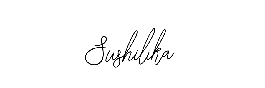 Sushilika stylish signature style. Best Handwritten Sign (Bearetta-2O07w) for my name. Handwritten Signature Collection Ideas for my name Sushilika. Sushilika signature style 12 images and pictures png