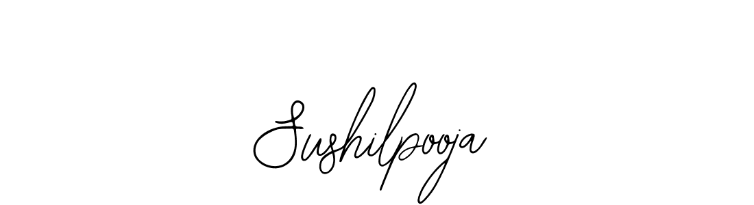 Sushilpooja stylish signature style. Best Handwritten Sign (Bearetta-2O07w) for my name. Handwritten Signature Collection Ideas for my name Sushilpooja. Sushilpooja signature style 12 images and pictures png