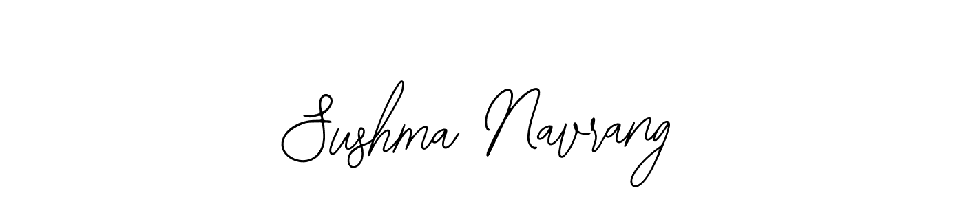 It looks lik you need a new signature style for name Sushma Navrang. Design unique handwritten (Bearetta-2O07w) signature with our free signature maker in just a few clicks. Sushma Navrang signature style 12 images and pictures png