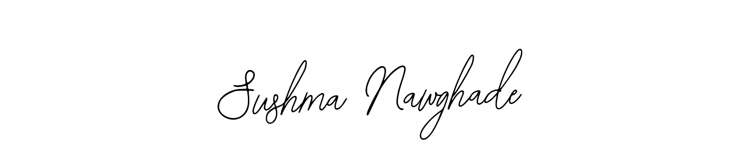 Design your own signature with our free online signature maker. With this signature software, you can create a handwritten (Bearetta-2O07w) signature for name Sushma Nawghade. Sushma Nawghade signature style 12 images and pictures png