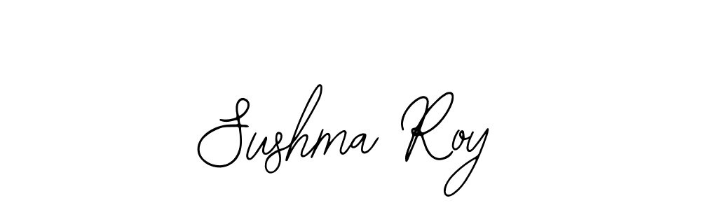 Also You can easily find your signature by using the search form. We will create Sushma Roy name handwritten signature images for you free of cost using Bearetta-2O07w sign style. Sushma Roy signature style 12 images and pictures png
