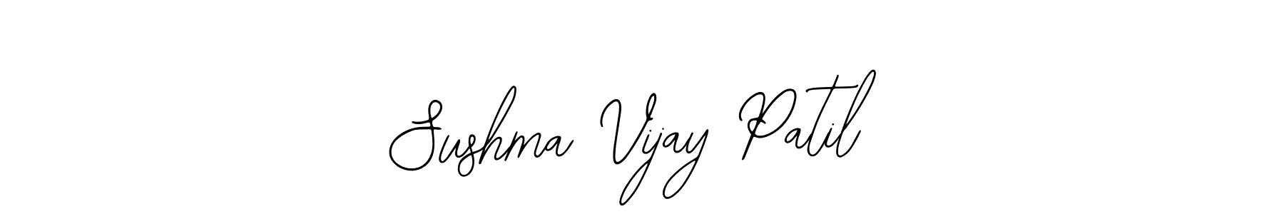 Design your own signature with our free online signature maker. With this signature software, you can create a handwritten (Bearetta-2O07w) signature for name Sushma Vijay Patil. Sushma Vijay Patil signature style 12 images and pictures png