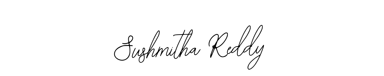 Make a beautiful signature design for name Sushmitha Reddy. With this signature (Bearetta-2O07w) style, you can create a handwritten signature for free. Sushmitha Reddy signature style 12 images and pictures png