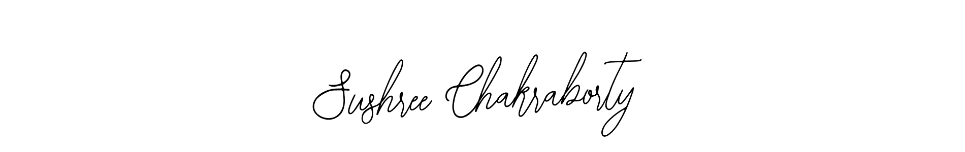 The best way (Bearetta-2O07w) to make a short signature is to pick only two or three words in your name. The name Sushree Chakraborty include a total of six letters. For converting this name. Sushree Chakraborty signature style 12 images and pictures png