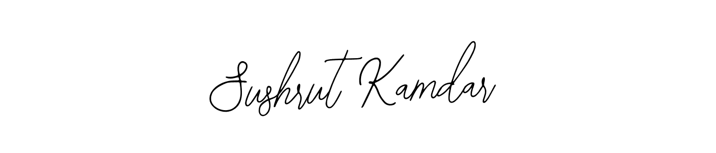 Design your own signature with our free online signature maker. With this signature software, you can create a handwritten (Bearetta-2O07w) signature for name Sushrut Kamdar. Sushrut Kamdar signature style 12 images and pictures png