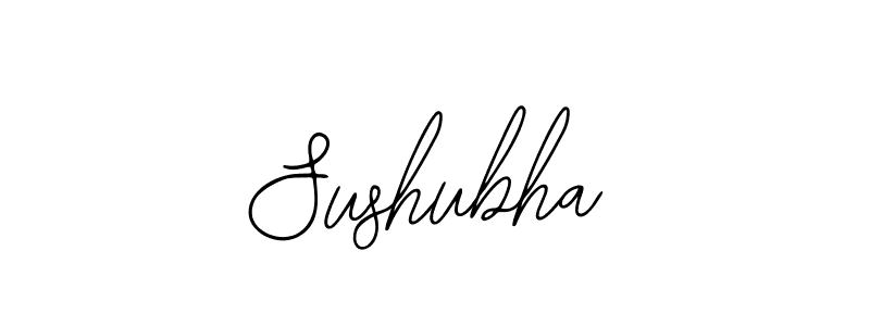 Sushubha stylish signature style. Best Handwritten Sign (Bearetta-2O07w) for my name. Handwritten Signature Collection Ideas for my name Sushubha. Sushubha signature style 12 images and pictures png