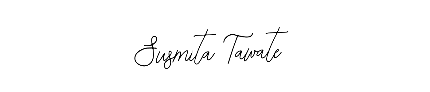 The best way (Bearetta-2O07w) to make a short signature is to pick only two or three words in your name. The name Susmita Tawate include a total of six letters. For converting this name. Susmita Tawate signature style 12 images and pictures png