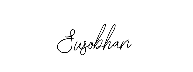 Design your own signature with our free online signature maker. With this signature software, you can create a handwritten (Bearetta-2O07w) signature for name Susobhan. Susobhan signature style 12 images and pictures png