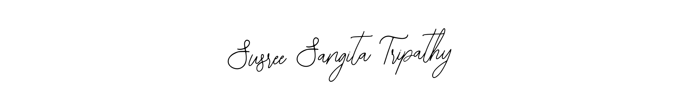 Make a short Susree Sangita Tripathy signature style. Manage your documents anywhere anytime using Bearetta-2O07w. Create and add eSignatures, submit forms, share and send files easily. Susree Sangita Tripathy signature style 12 images and pictures png