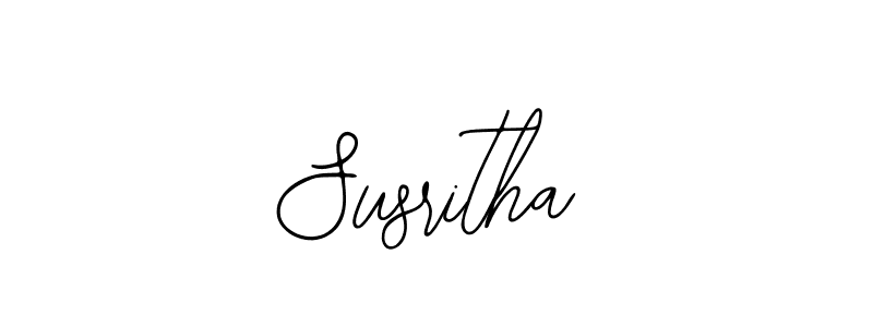 Susritha stylish signature style. Best Handwritten Sign (Bearetta-2O07w) for my name. Handwritten Signature Collection Ideas for my name Susritha. Susritha signature style 12 images and pictures png