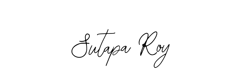 Make a short Sutapa Roy signature style. Manage your documents anywhere anytime using Bearetta-2O07w. Create and add eSignatures, submit forms, share and send files easily. Sutapa Roy signature style 12 images and pictures png
