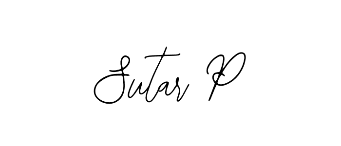 Sutar P stylish signature style. Best Handwritten Sign (Bearetta-2O07w) for my name. Handwritten Signature Collection Ideas for my name Sutar P. Sutar P signature style 12 images and pictures png
