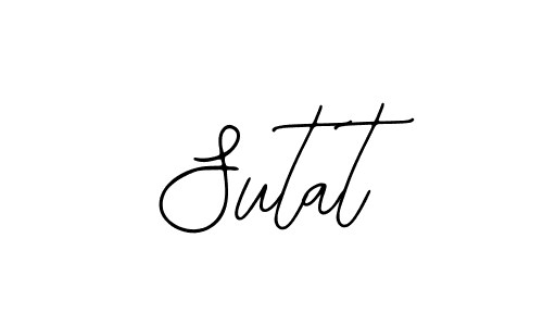 Also You can easily find your signature by using the search form. We will create Sutat name handwritten signature images for you free of cost using Bearetta-2O07w sign style. Sutat signature style 12 images and pictures png